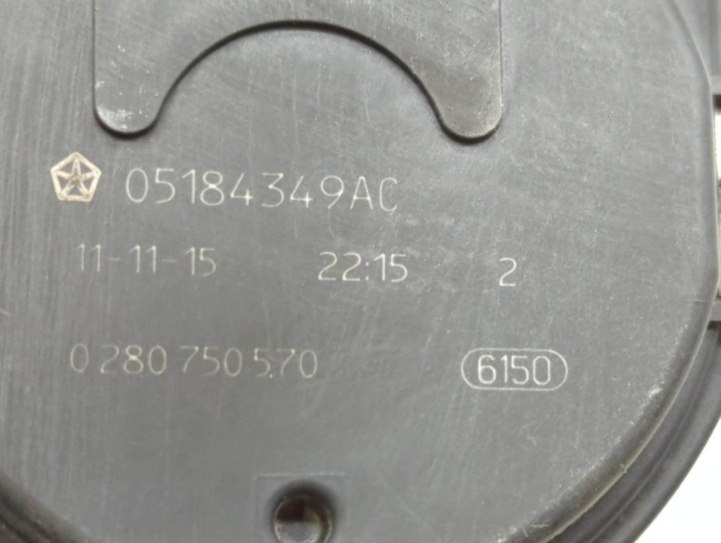 2011-2017 Chrysler 200 Throttle Body P/N:05184349AC Fits Fits 2011 2012 2013 2014 2015 2016 2017 2018 2019 OEM Used Auto Par