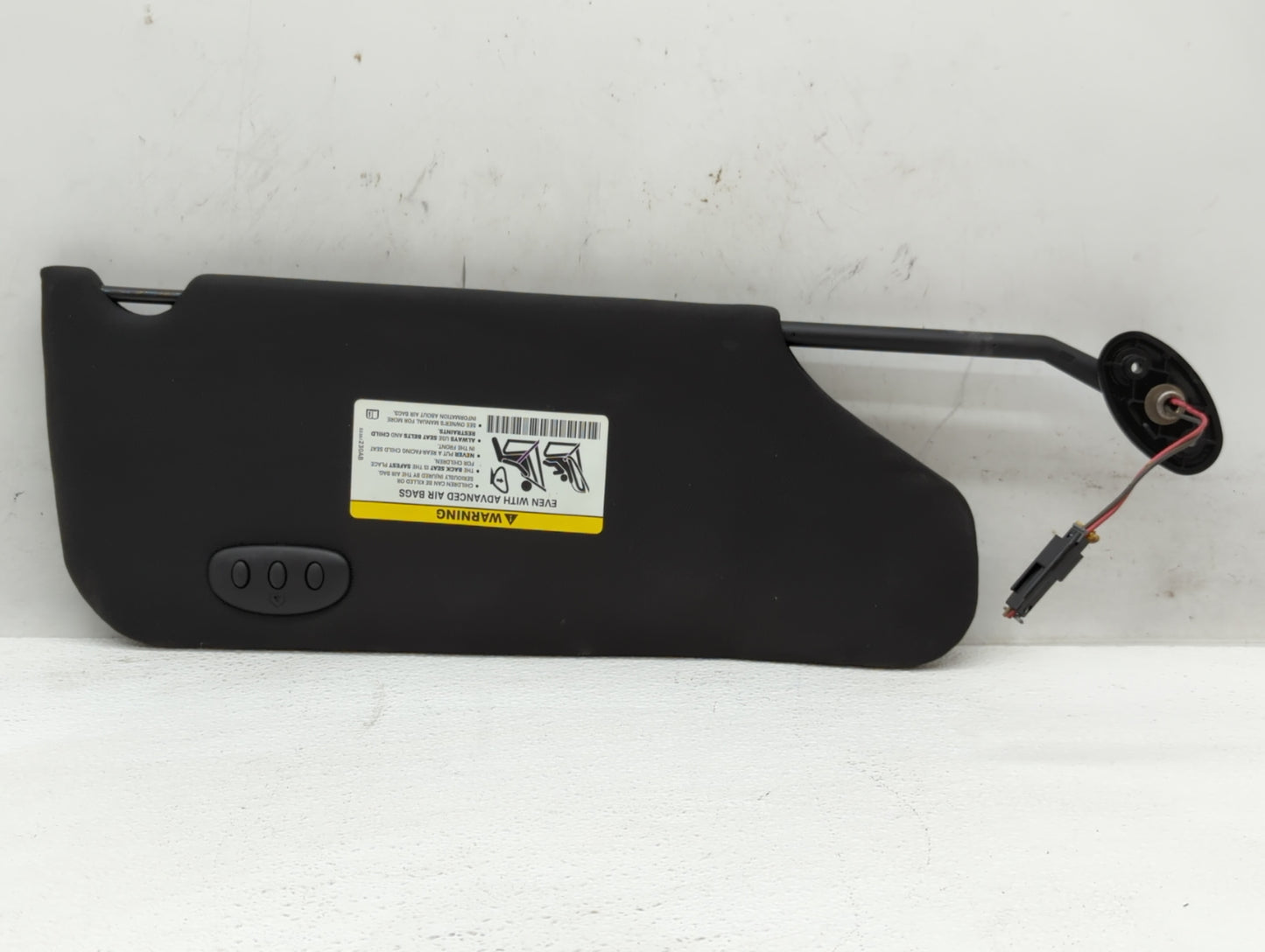 2011-2014 Chrysler 200 Sun Visor Shade Replacement Passenger Right Mirror Fits Fits 2011 2012 2013 2014 OEM Used Auto Parts