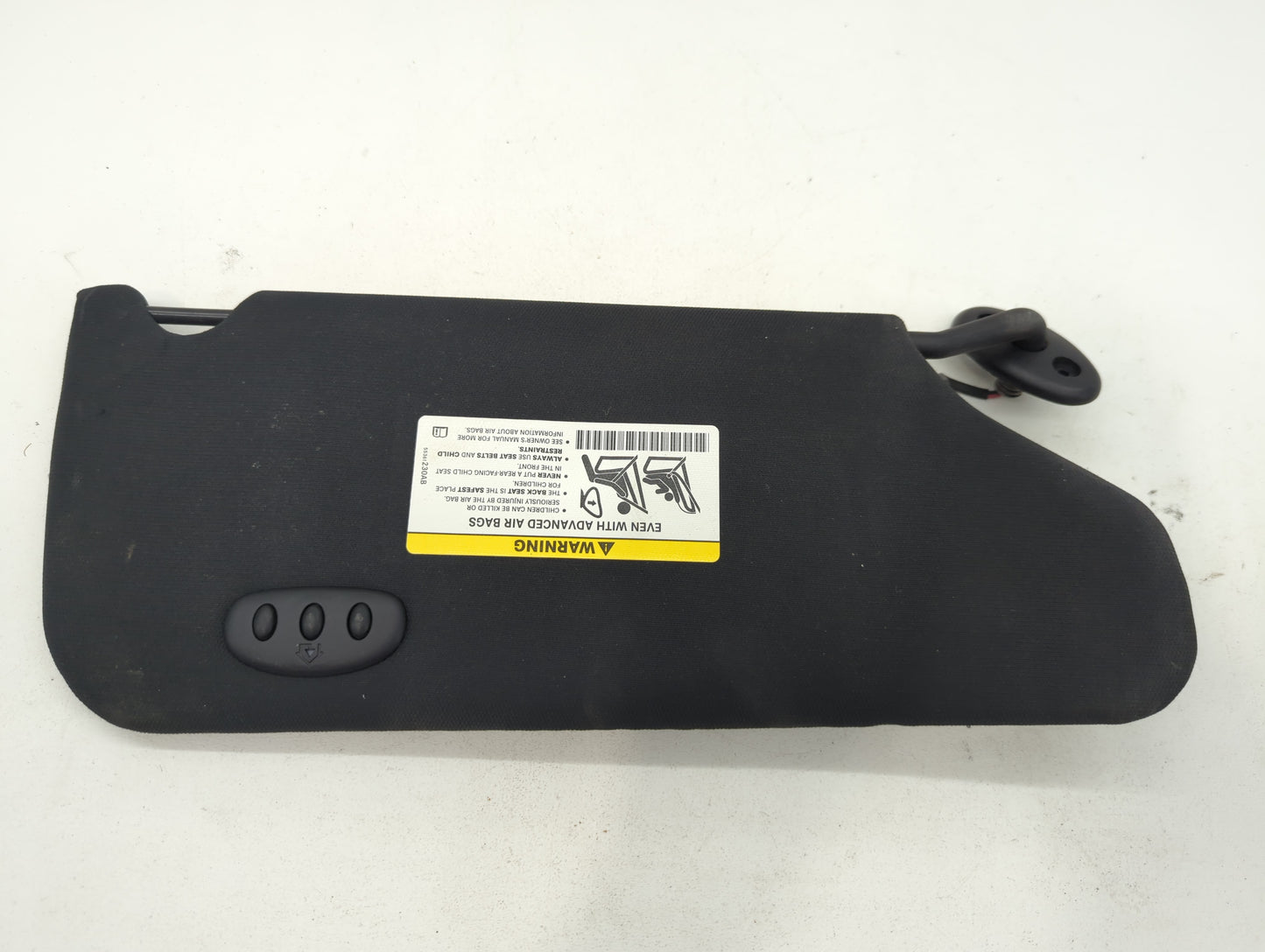 2011-2014 Chrysler 200 Sun Visor Shade Replacement Driver Left Mirror Fits Fits 2011 2012 2013 2014 OEM Used Auto Parts - Oe