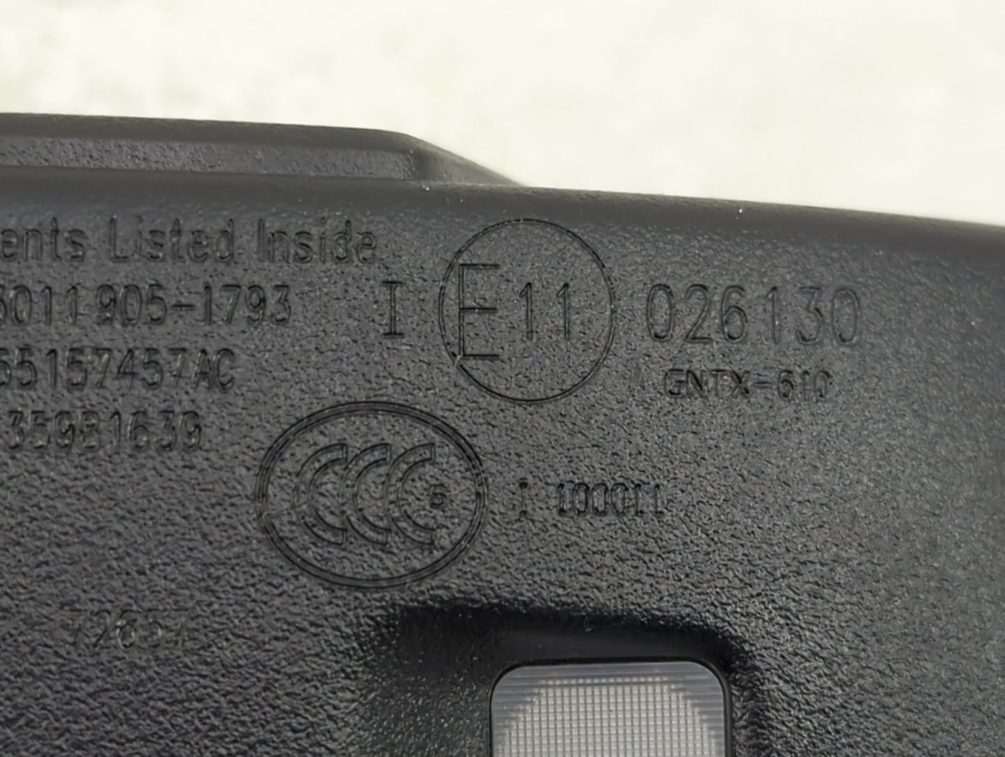 2012 Chrysler 200 Interior Rear View Mirror Replacement OEM Fits OEM Used Auto Parts - Oemusedautoparts1.com