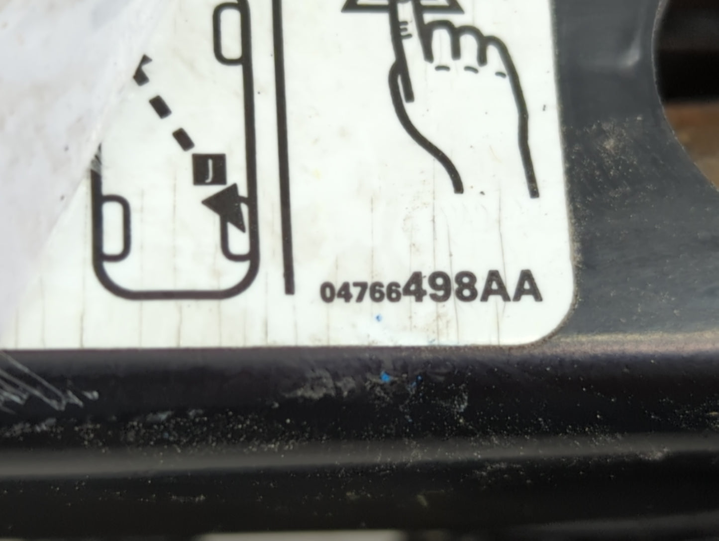 2012 Chrysler 300 Spare Scissor Car Jack - Oemusedautoparts1.com