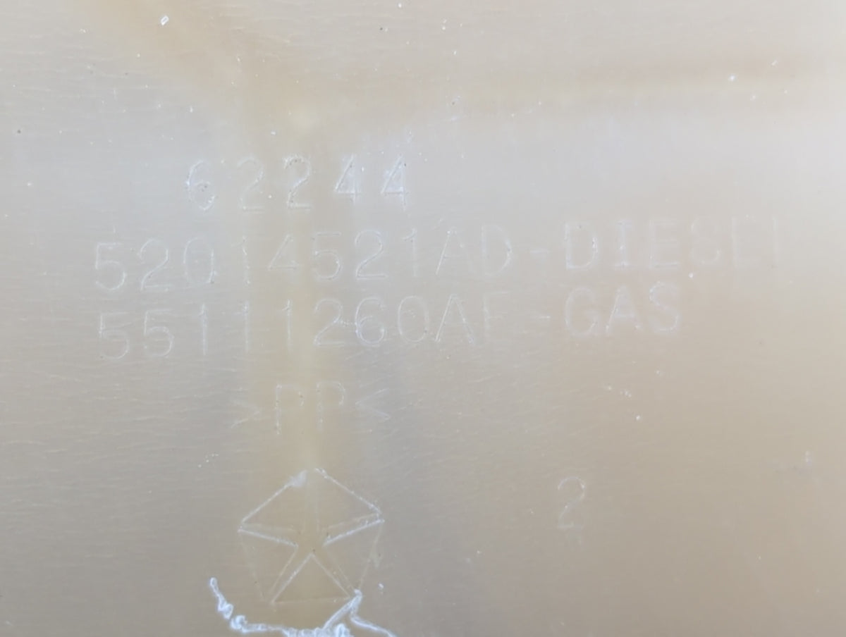 2011-2022 Chrysler 300 Radiator Coolant Overflow Expansion Tank Bottle 1369249 - Oemusedautoparts1.com