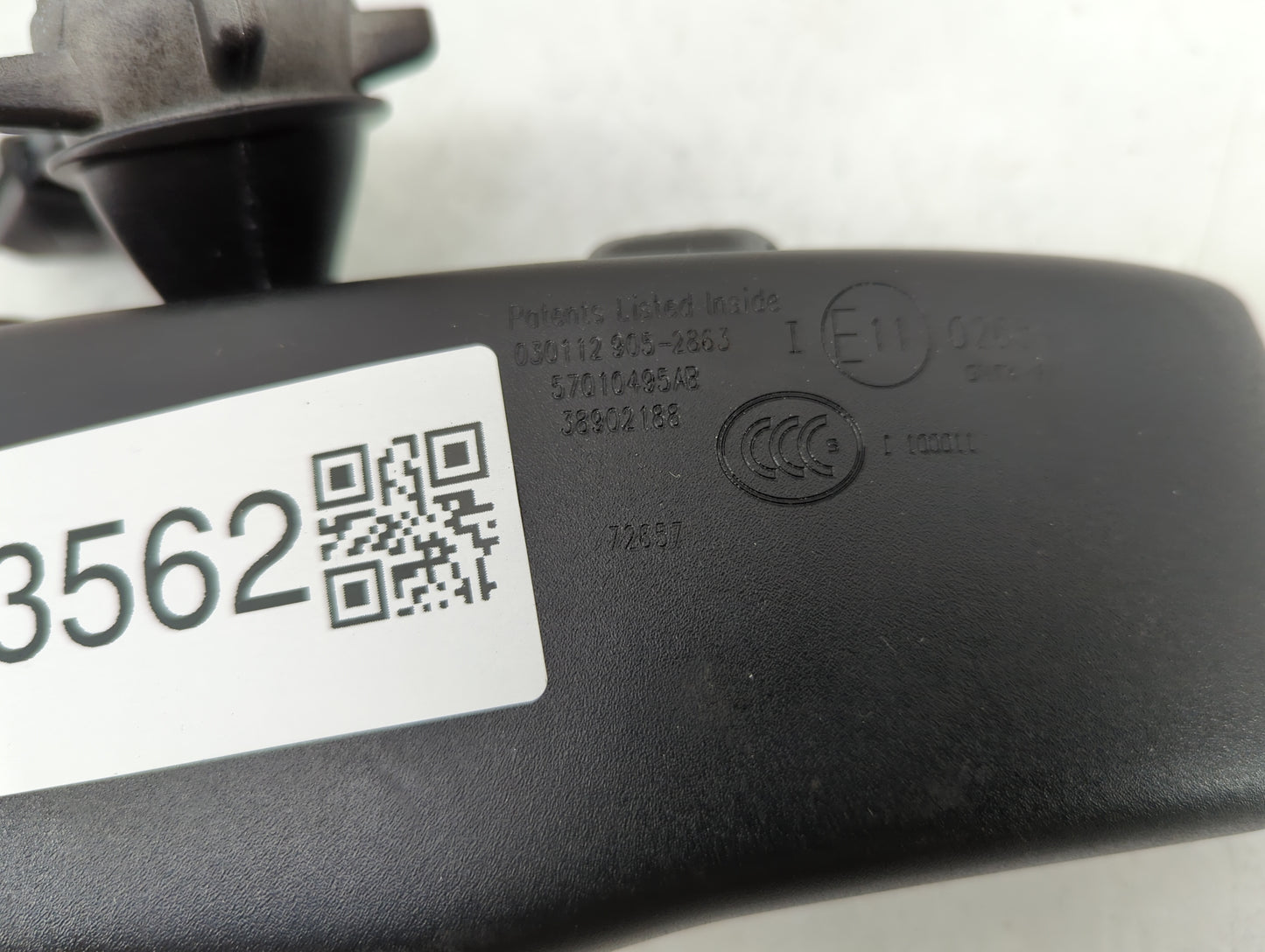 2011-2014 Chrysler 300 Interior Rear View Mirror Replacement OEM P/N:57010495AB Fits Fits 2011 2012 2013 2014 2015 2016 2017