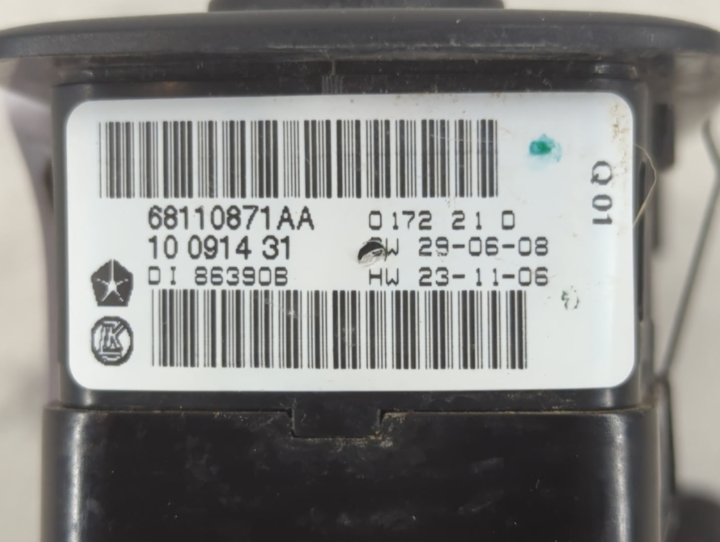 2012-2016 Chrysler Town & Country Master Power Window Switch Replacement Driver Side Left P/N:68110871AA Fits OEM Used Auto
