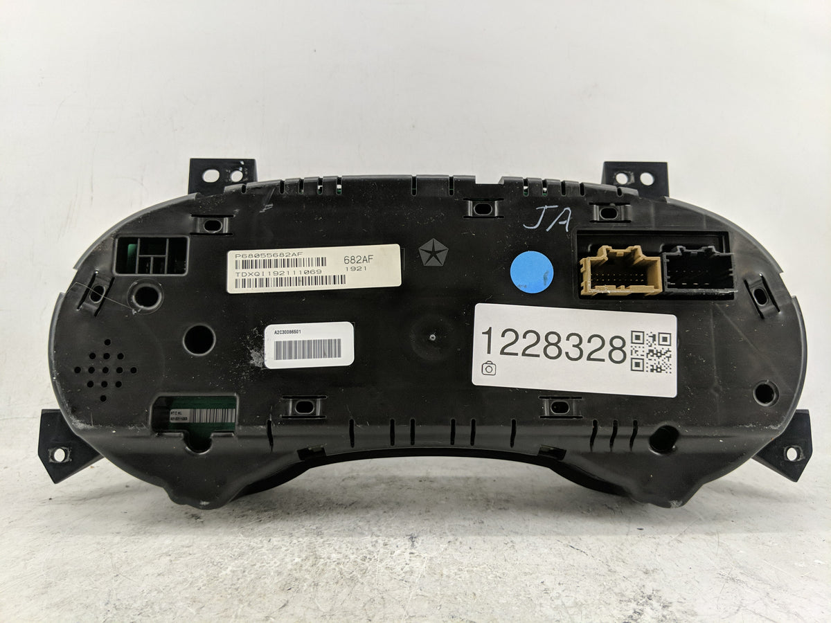 2012 Chrysler Town & Country Instrument Cluster Speedometer Gauges P/N:P68055682AG Miles: Fits OEM Used Auto Parts - Oemused
