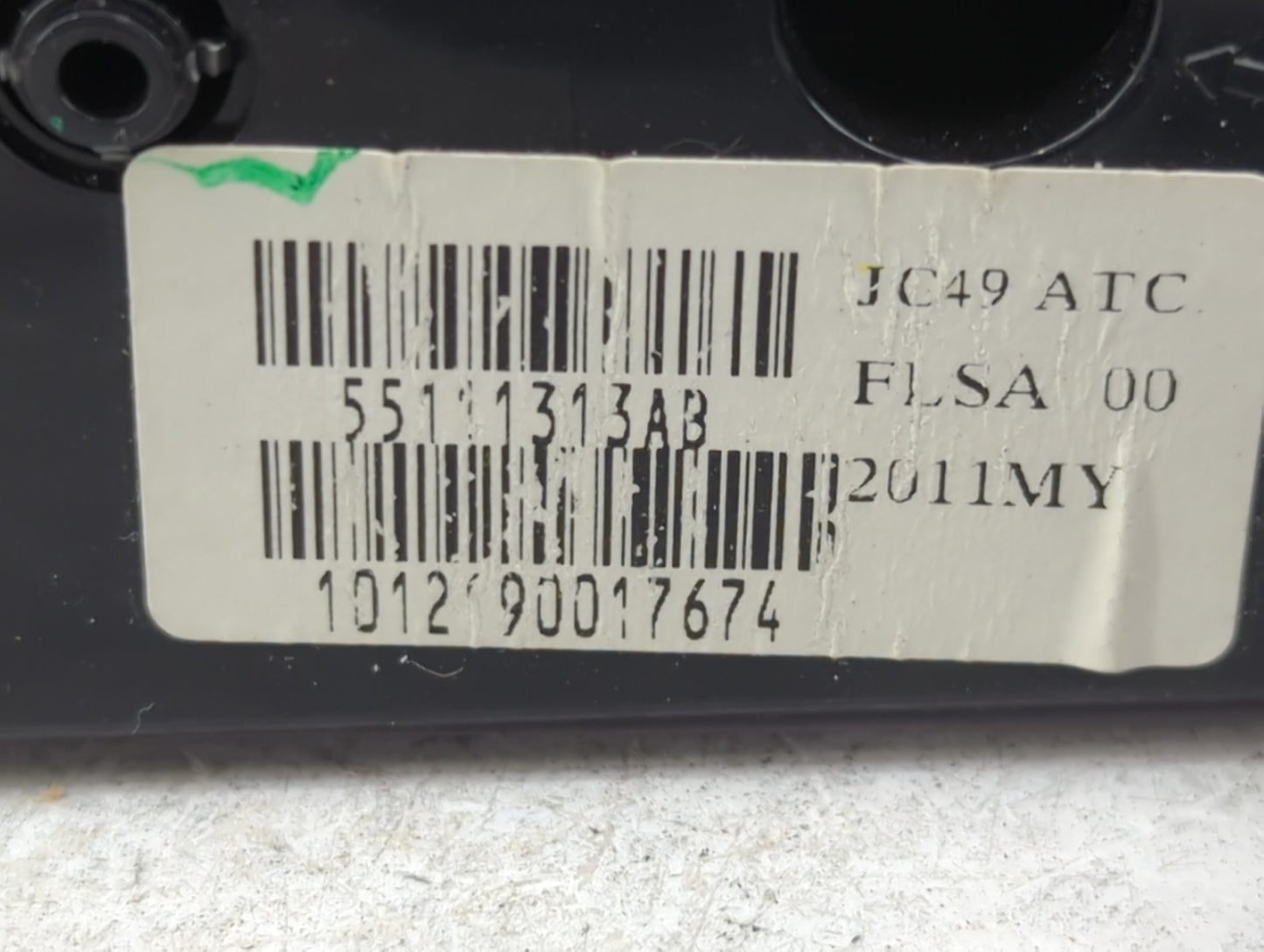 2012-2016 Chrysler Town & Country Climate Control Module Temperature AC/Heater Replacement P/N:55111313AB Fits OEM Used Auto