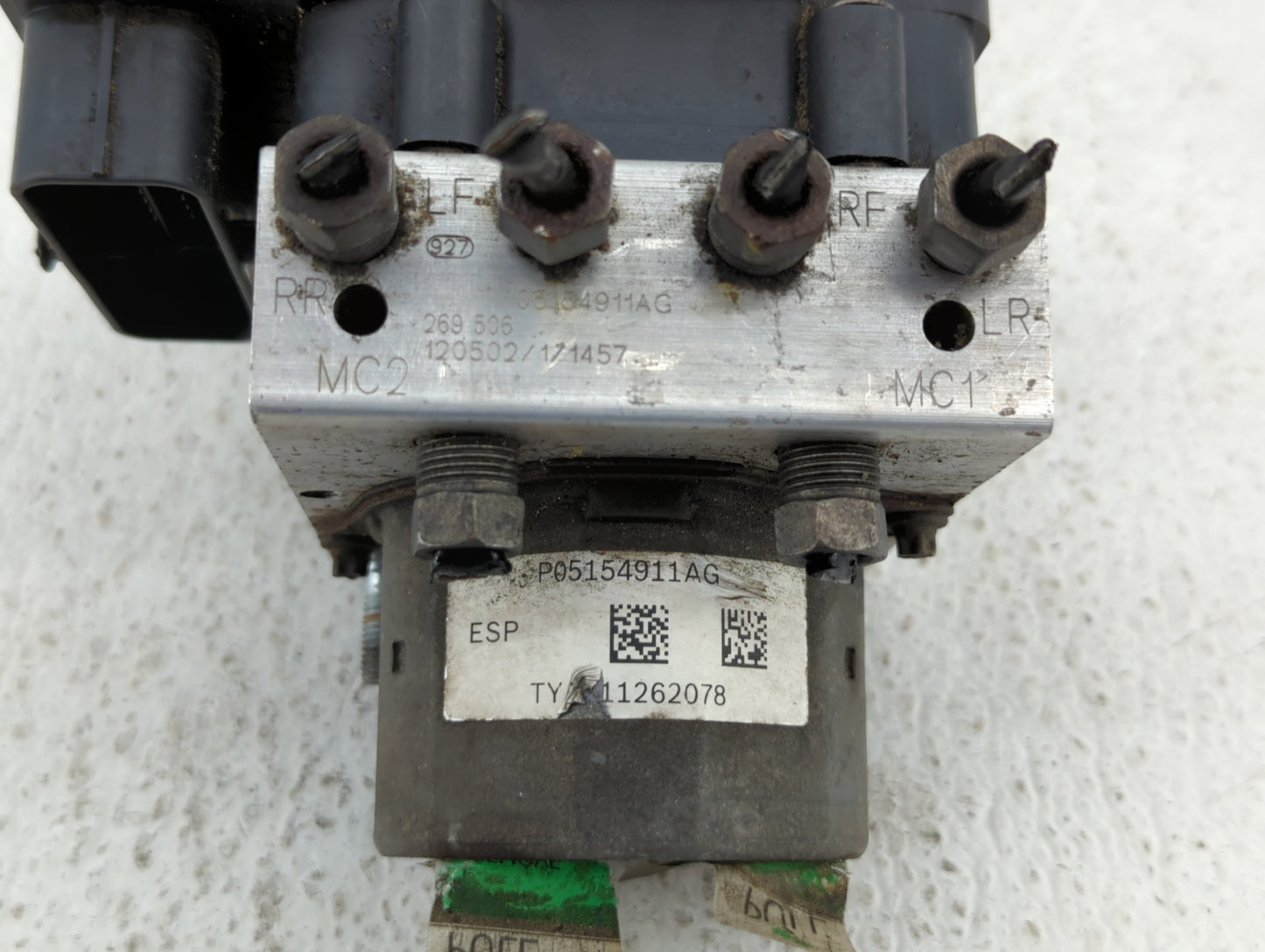 2012 Chrysler Town & Country ABS Pump Control Module Replacement P/N:P05154911AE P05154911AG Fits OEM Used Auto Parts - Oemu