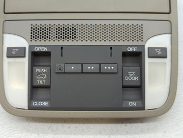 2012 Chrysler Town & Country Overhead Roof Console