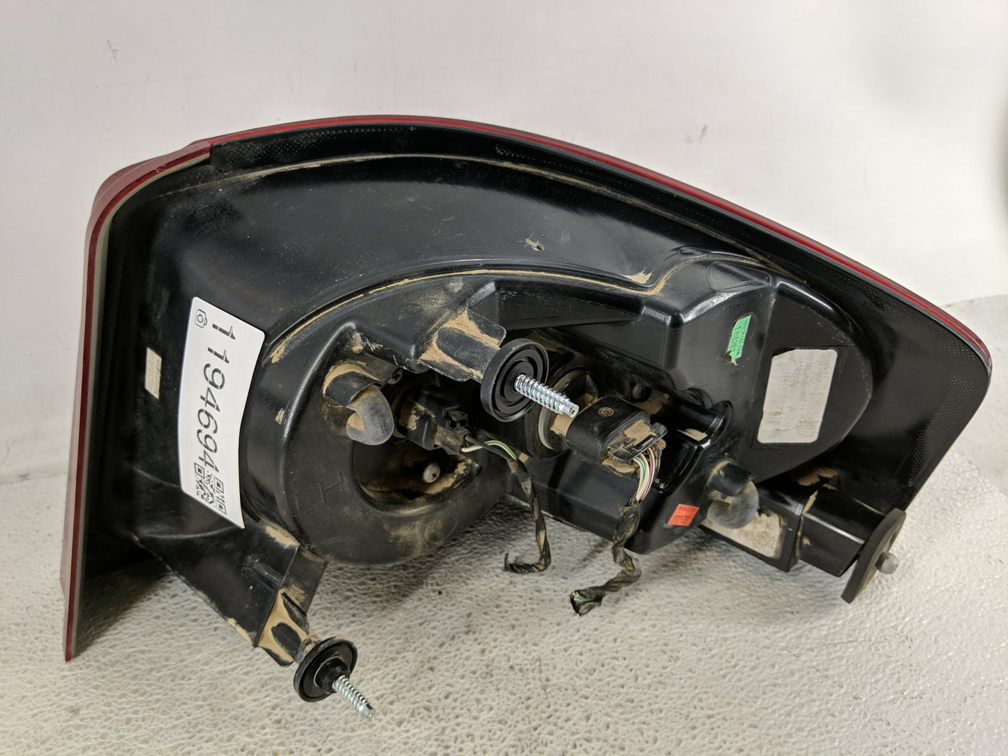 2011-2014 Dodge Avenger Tail Light Assembly Driver Left OEM Fits Fits 2011 2012 2013 2014 OEM Used Auto Parts - Oemusedautop