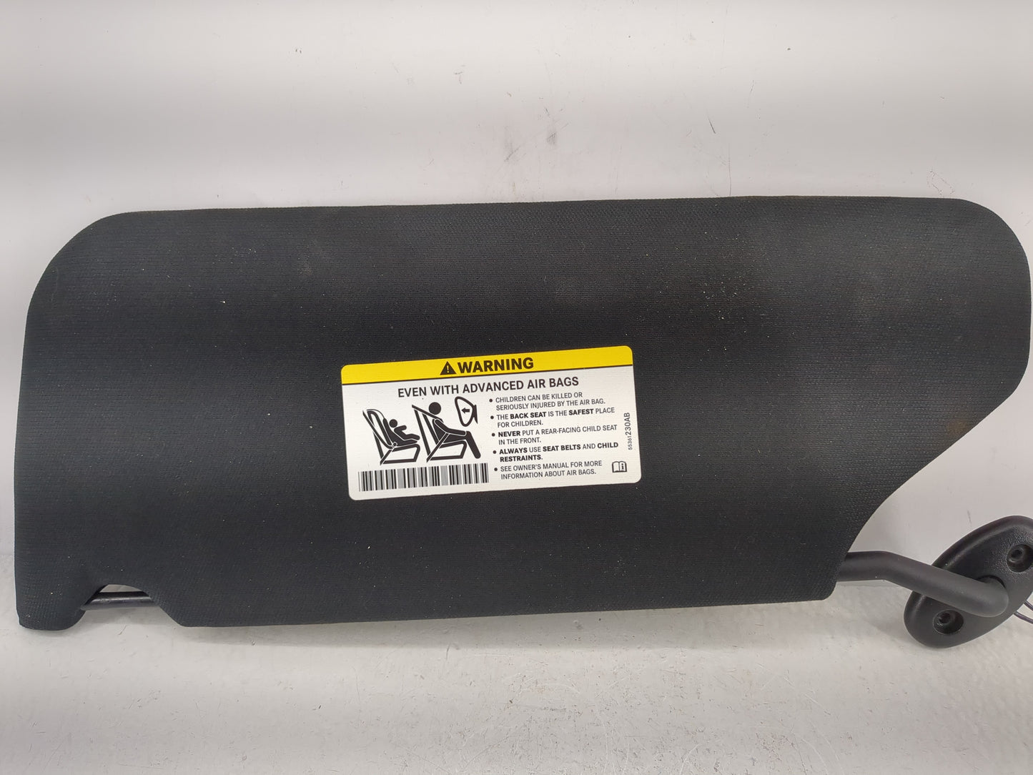 2011-2014 Dodge Avenger Sun Visor Shade Replacement Passenger Right Mirror Fits Fits 2011 2012 2013 2014 OEM Used Auto Parts