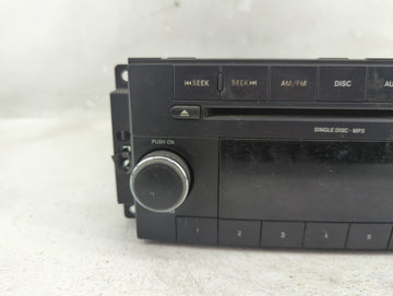 2011-2012 Dodge Avenger Radio AM FM Cd Player Receiver Replacement P/N:P05091222AD Fits Fits 2011 2012 OEM Used Auto Parts