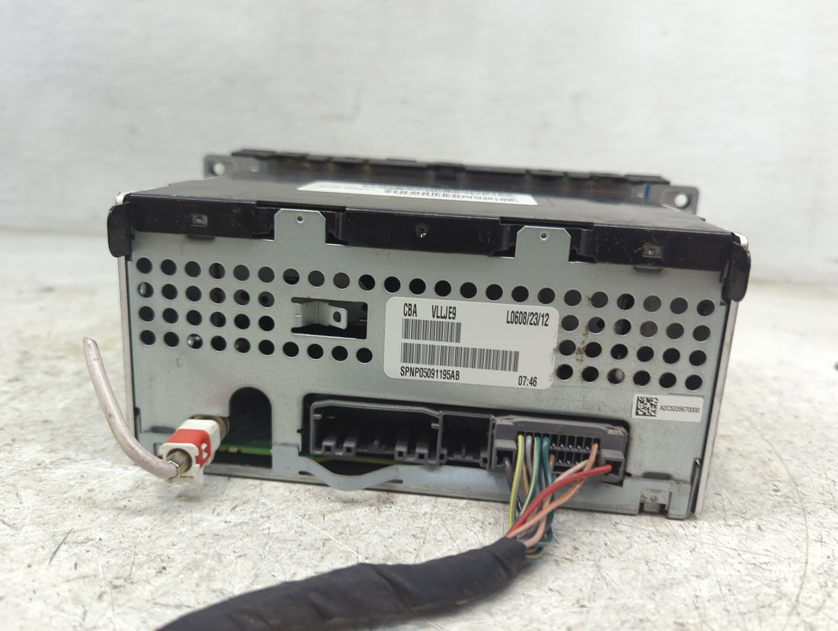 2011-2012 Dodge Avenger Radio AM FM Cd Player Receiver Replacement P/N:P05091195AB 05091195AB Fits Fits 2011 2012 OEM Used A
