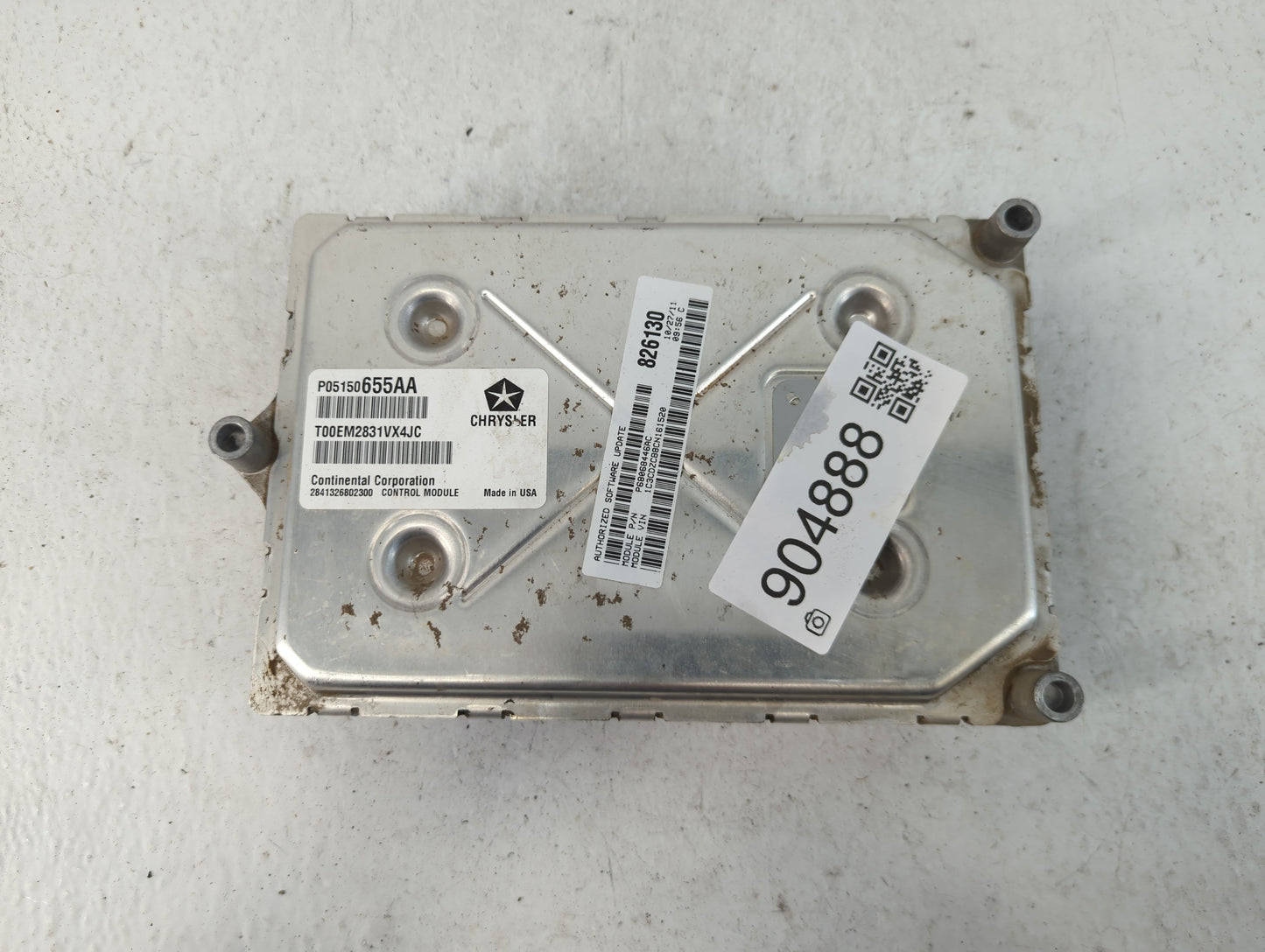 2012 Dodge Avenger PCM Engine Control Computer ECU ECM PCU OEM P/N:P68068446AC Fits OEM Used Auto Parts - Oemusedautoparts1.