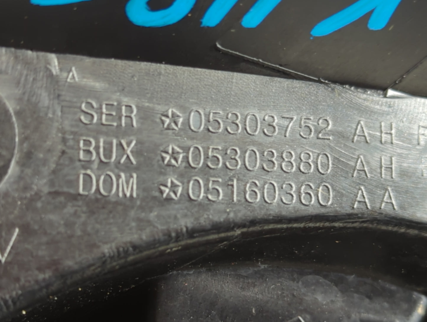 2008-2012 Dodge Caliber Tail Light Assembly Passenger Right OEM Fits Fits 2008 2009 2010 2011 2012 OEM Used Auto Parts - Oem