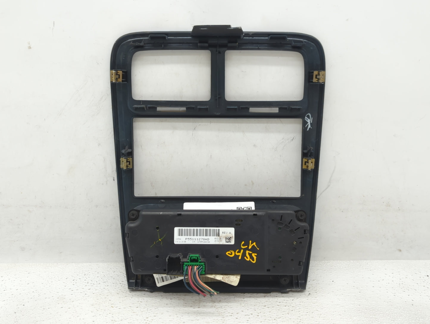 2011-2012 Dodge Caliber Climate Control Module Temperature AC/Heater Replacement P/N:P55111278AD Fits OEM Used Auto Parts -