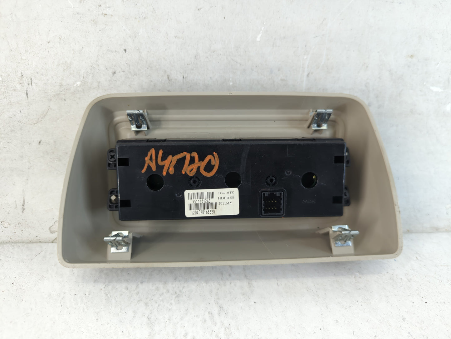 2012 Dodge Caravan Climate Control Module Temperature AC/Heater Replacement P/N:55111312AB Fits OEM Used Auto Parts - Oemuse