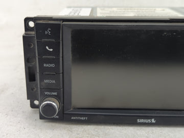 2012 Dodge Caravan Radio AM FM Cd Player Receiver Replacement P/N:P05991204AD Fits Fits 2013 2014 2015 2016 2017 2018 2019 2020 OEM Used Auto Parts