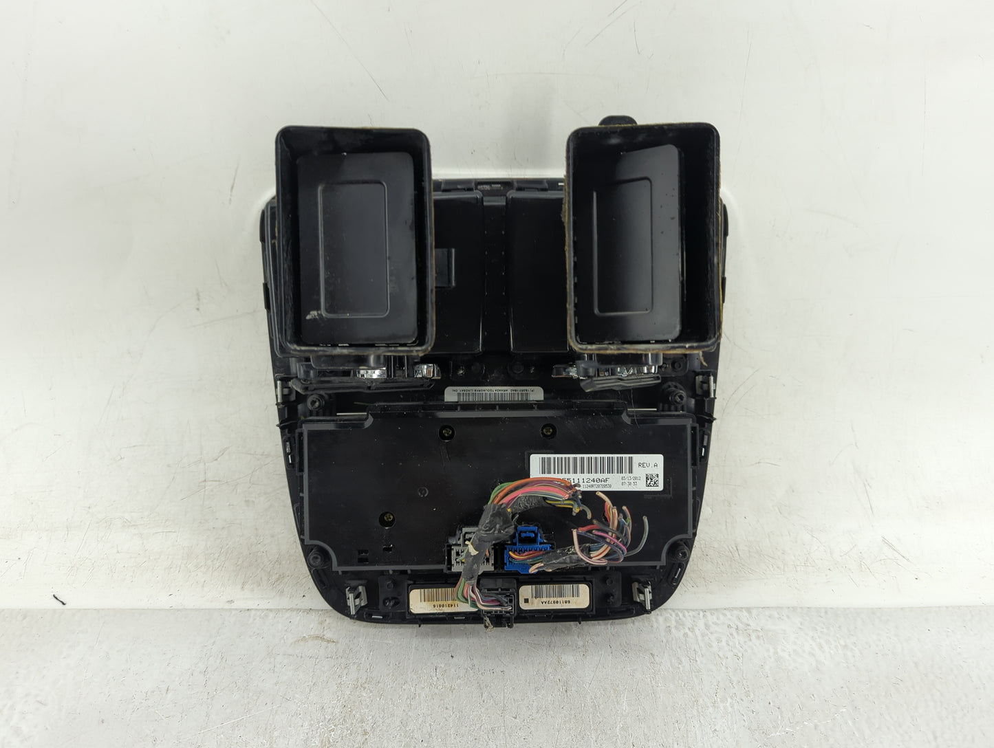 2012 Dodge Caravan Climate Control Module Temperature AC/Heater Replacement P/N:68110972AA Fits OEM Used Auto Parts - Oemuse