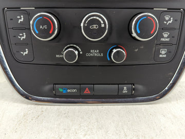 2012 Dodge Caravan Climate Control Module Temperature AC/Heater Replacement P/N:68110972AA Fits OEM Used Auto Parts