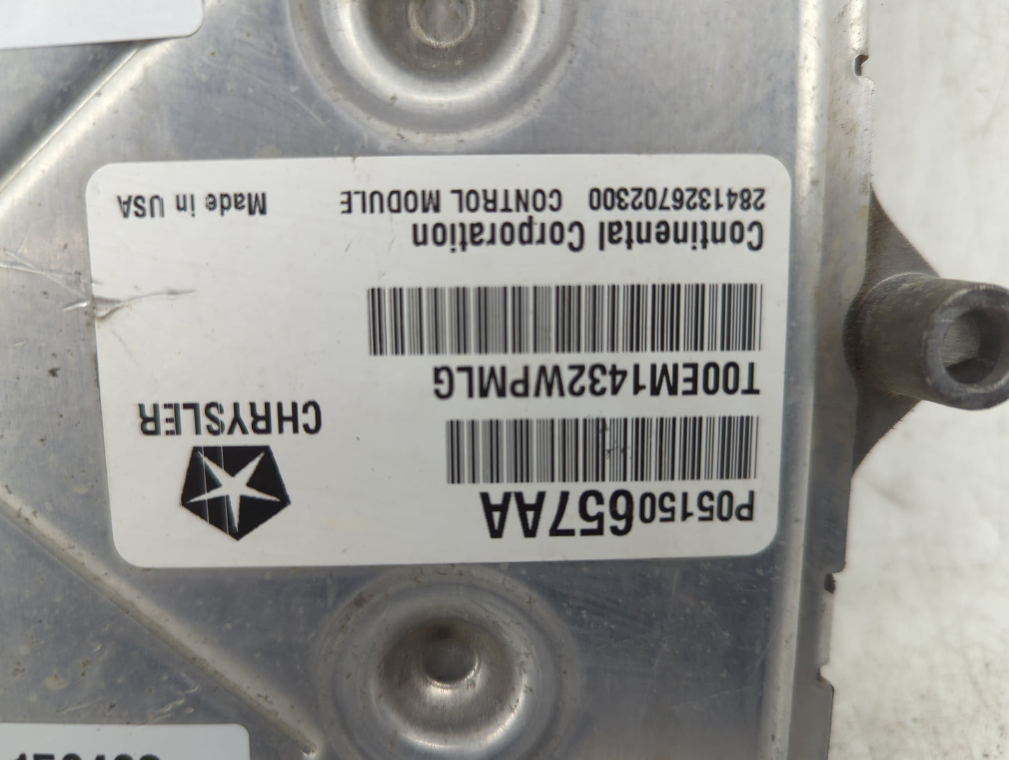 2012 Dodge Caravan PCM Engine Control Computer ECU ECM PCU OEM P/N:P05150657AA Fits OEM Used Auto Parts - Oemusedautoparts1.