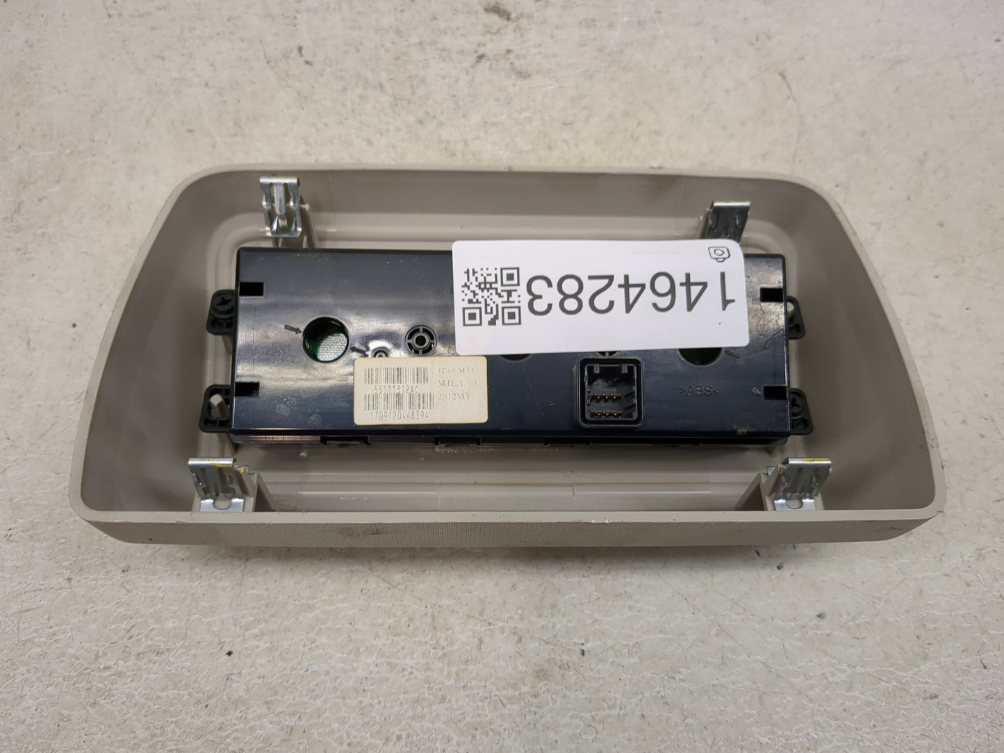 2012 Dodge Caravan Climate Control Module Temperature AC/Heater Replacement P/N:55111312AB Fits OEM Used Auto Parts - Oemuse