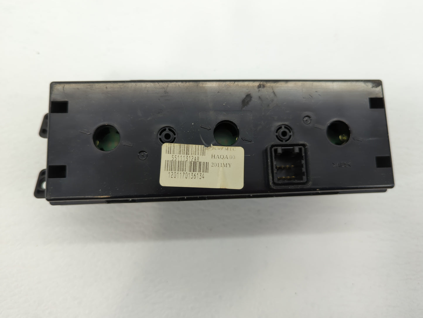 2012 Dodge Caravan Climate Control Module Temperature AC/Heater Replacement P/N:55111312AB 55111312AC Fits OEM Used Auto Par