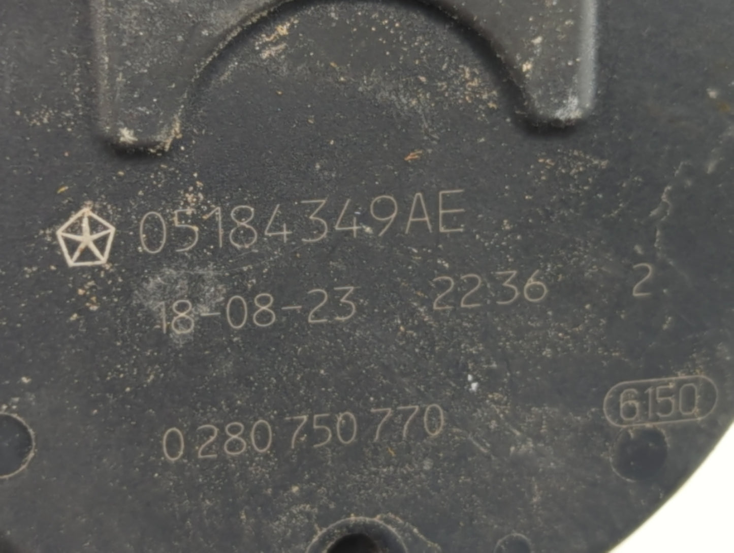 2012 Dodge Caravan Throttle Body P/N:05184349AE Fits Fits 2011 2013 2014 2015 2016 2017 2018 2019 2020 2021 2022 OEM Used Au