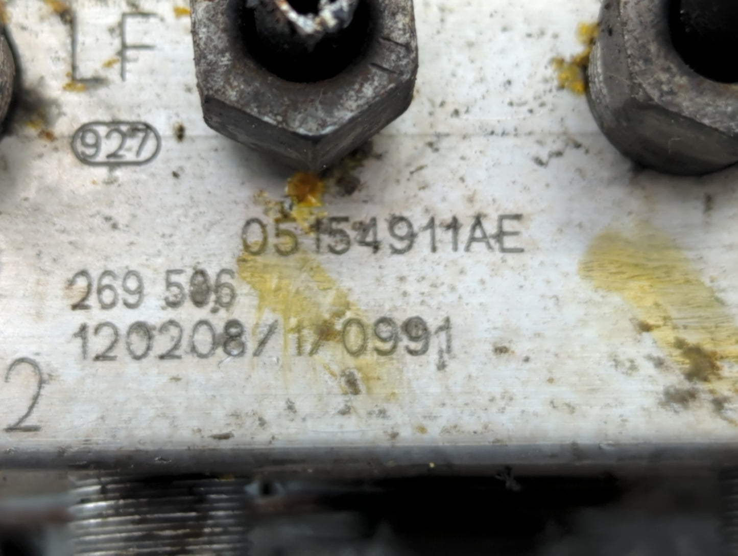 2012 Dodge Caravan ABS Pump Control Module Replacement P/N:05154911AE Fits OEM Used Auto Parts - Oemusedautoparts1.com