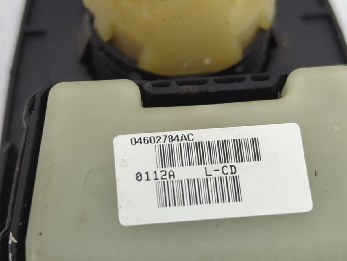 2008-2014 Dodge Challenger Master Power Window Switch Replacement Driver Side Left P/N:04602784AC Fits OEM Used Auto Parts -
