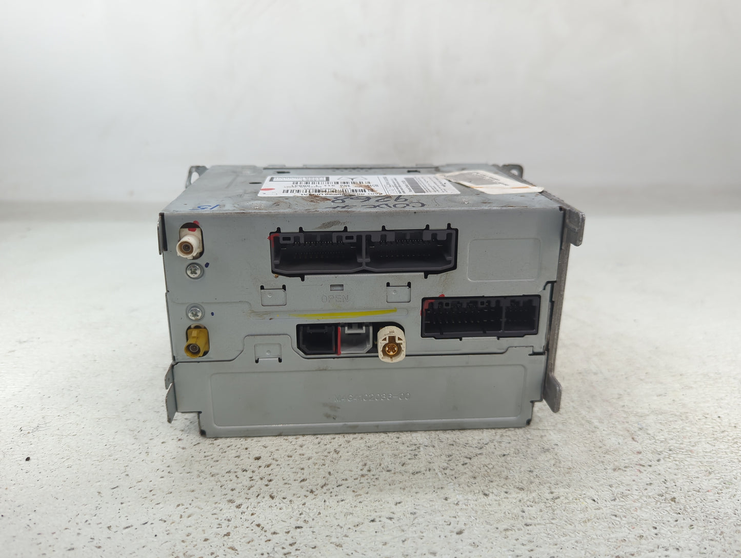 2012 Dodge Charger Radio AM FM Cd Player Receiver Replacement P/N:P05091038AI Fits Fits 2013 2014 OEM Used Auto Parts - Oemu