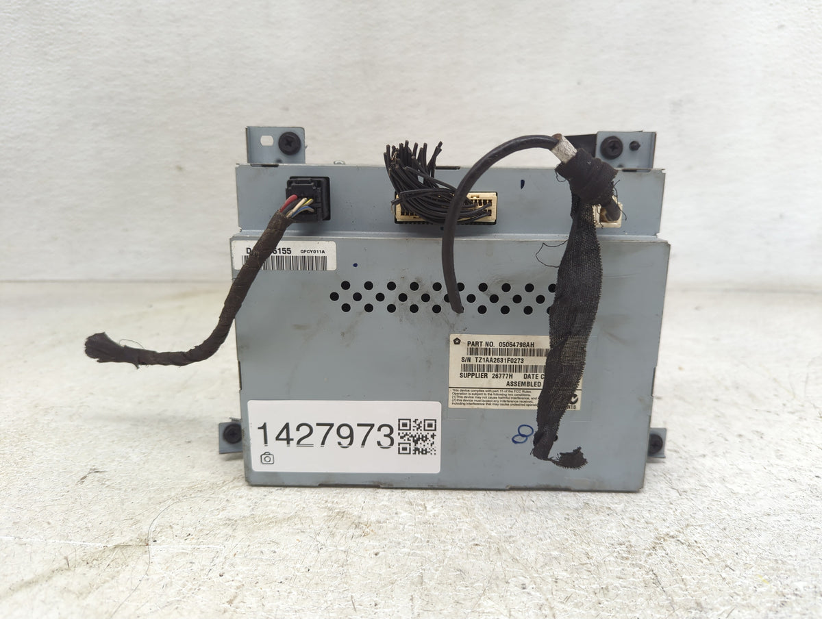 2011-2014 Dodge Charger Information Radio Display Screen 1427973 - Oemusedautoparts1.com