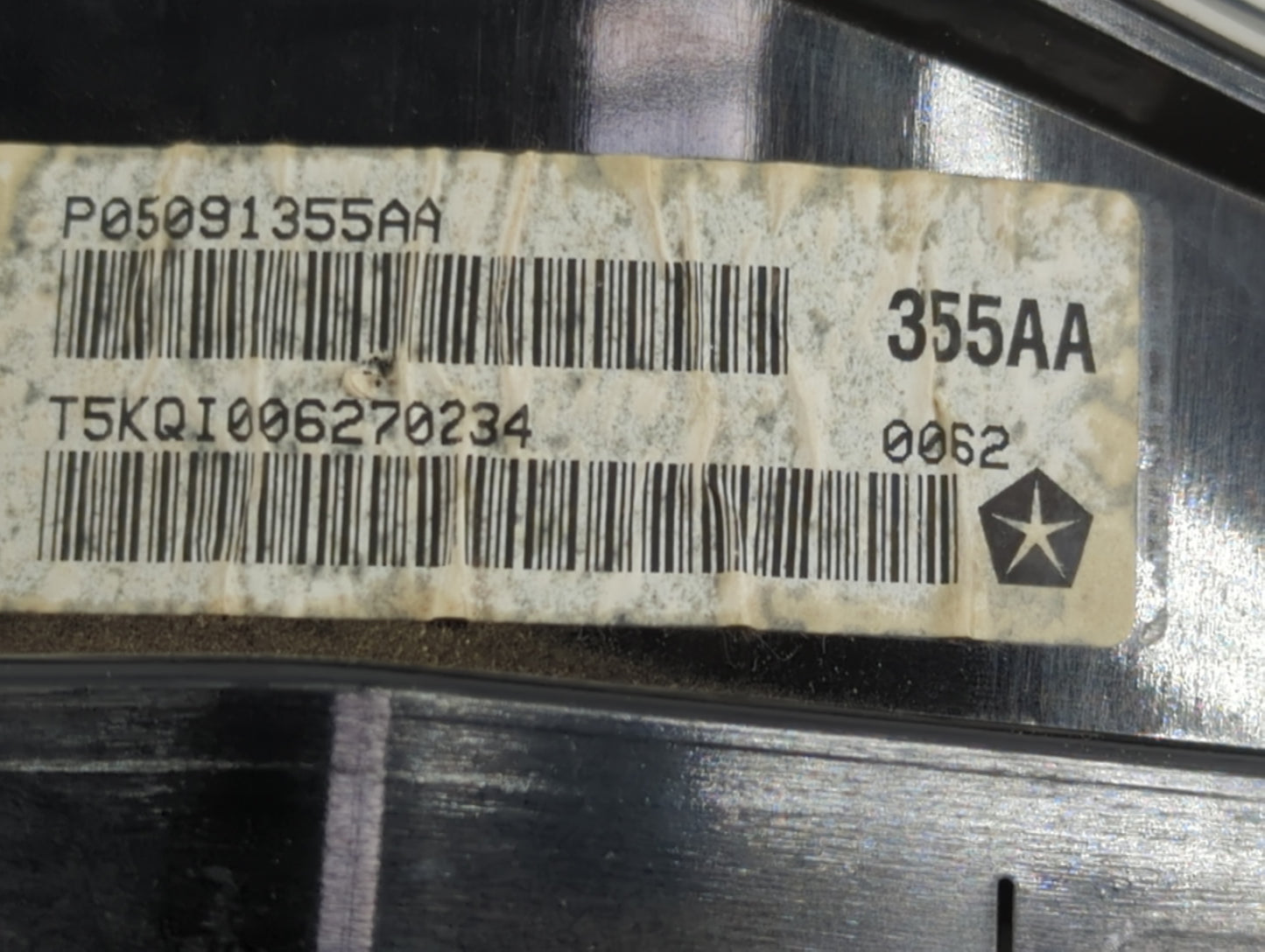 2012 Dodge D150 Instrument Cluster Speedometer Gauges P/N:05091355AA Fits OEM Used Auto Parts - Oemusedautoparts1.com
