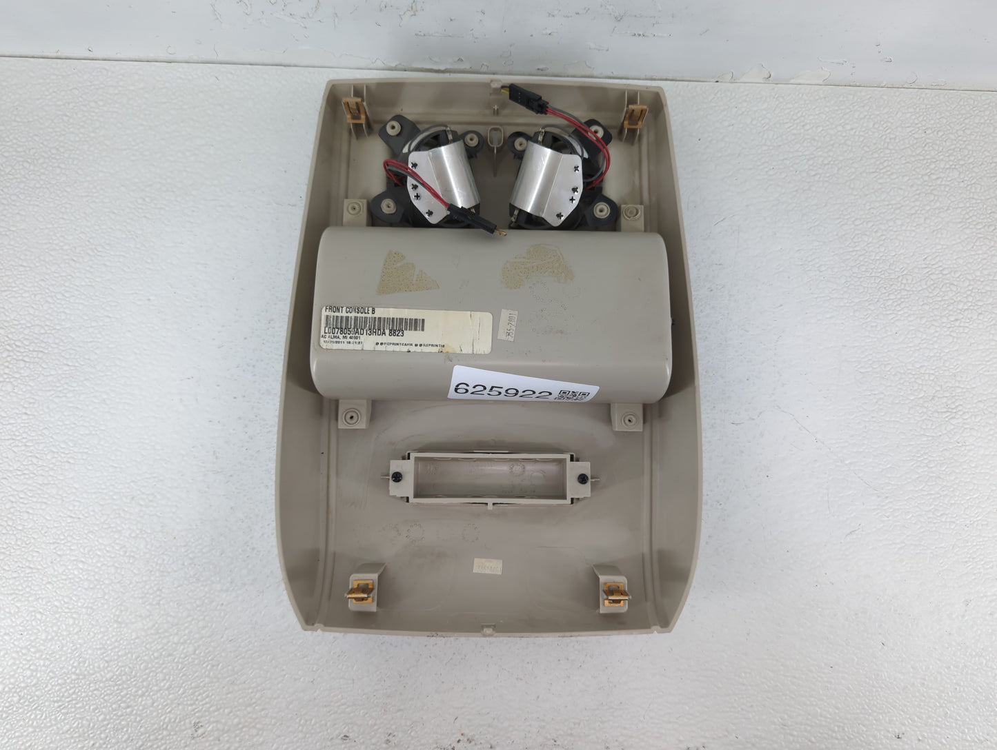 2012 Dodge Grand Caravan Overhead Roof Console - Oemusedautoparts1.com