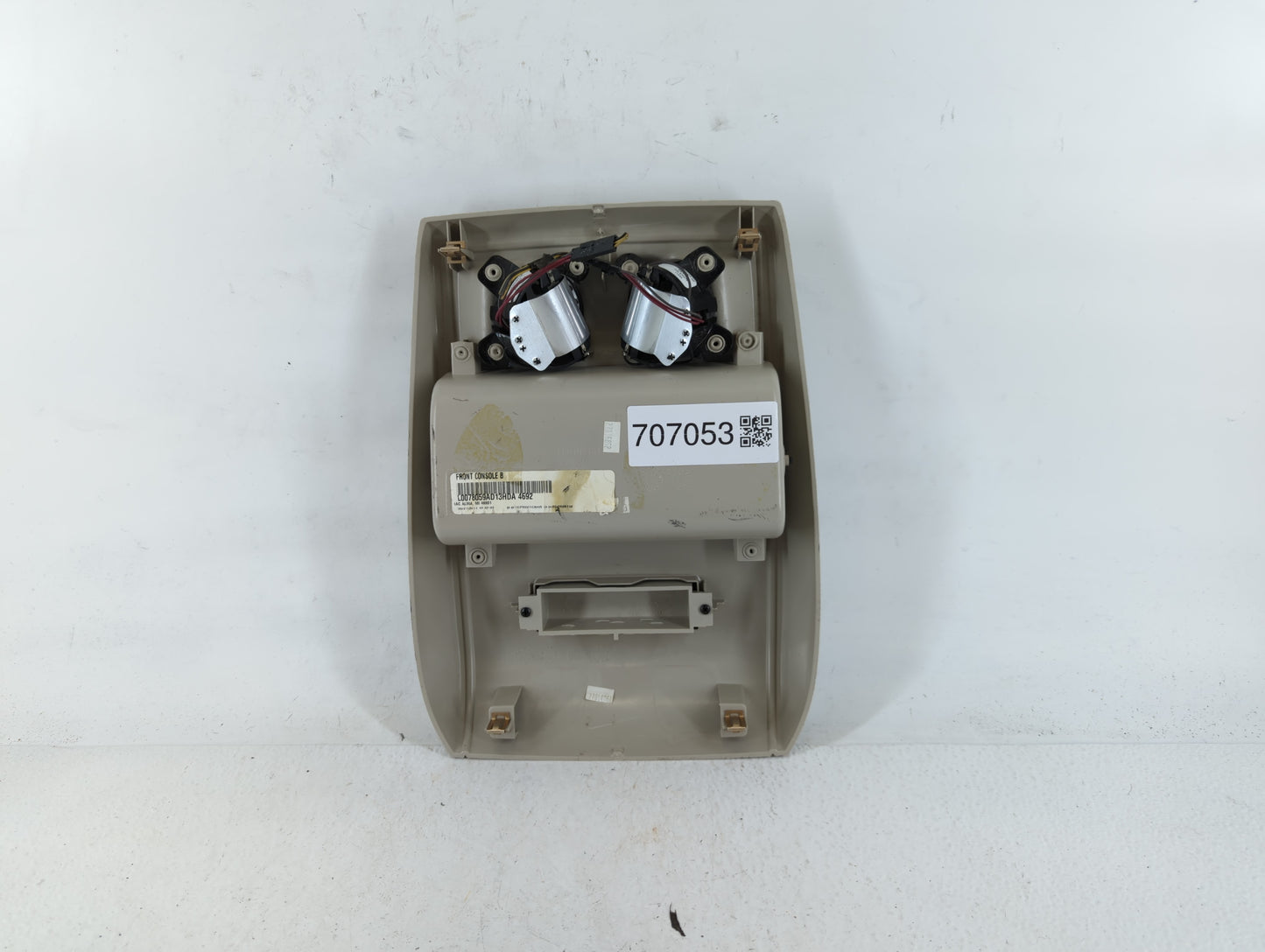 2012 Dodge Grand Caravan Overhead Roof Console - Oemusedautoparts1.com