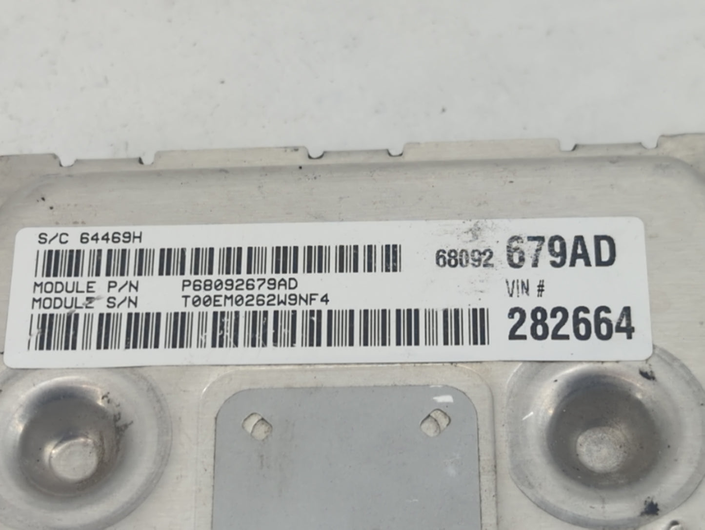 2011-2012 Dodge Journey PCM Engine Control Computer ECU ECM PCU OEM P/N:P05150653AA P68092679AD Fits Fits 2011 2012 OEM Used