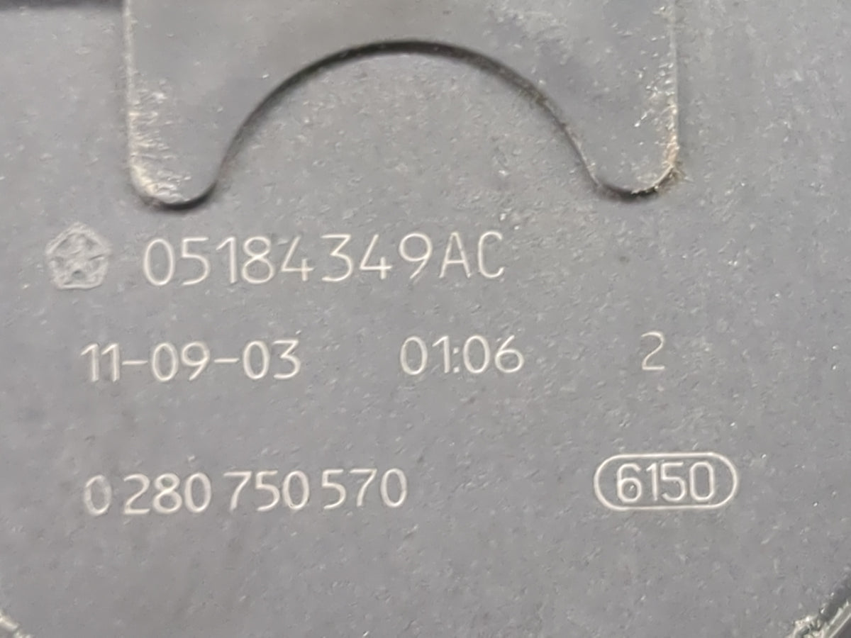2011-2019 Dodge Journey Throttle Body P/N:05184349AC 0280750570 Fits OEM Used Auto Parts - Oemusedautoparts1.com