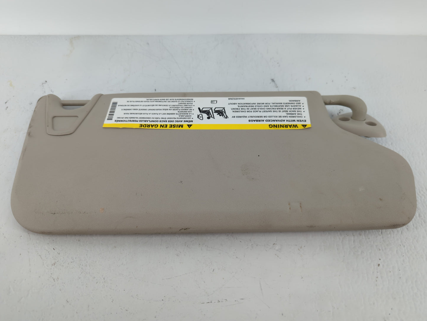 2012 Dodge Journey Sun Visor Shade Replacement Driver Left Mirror Fits OEM Used Auto Parts - Oemusedautoparts1.com