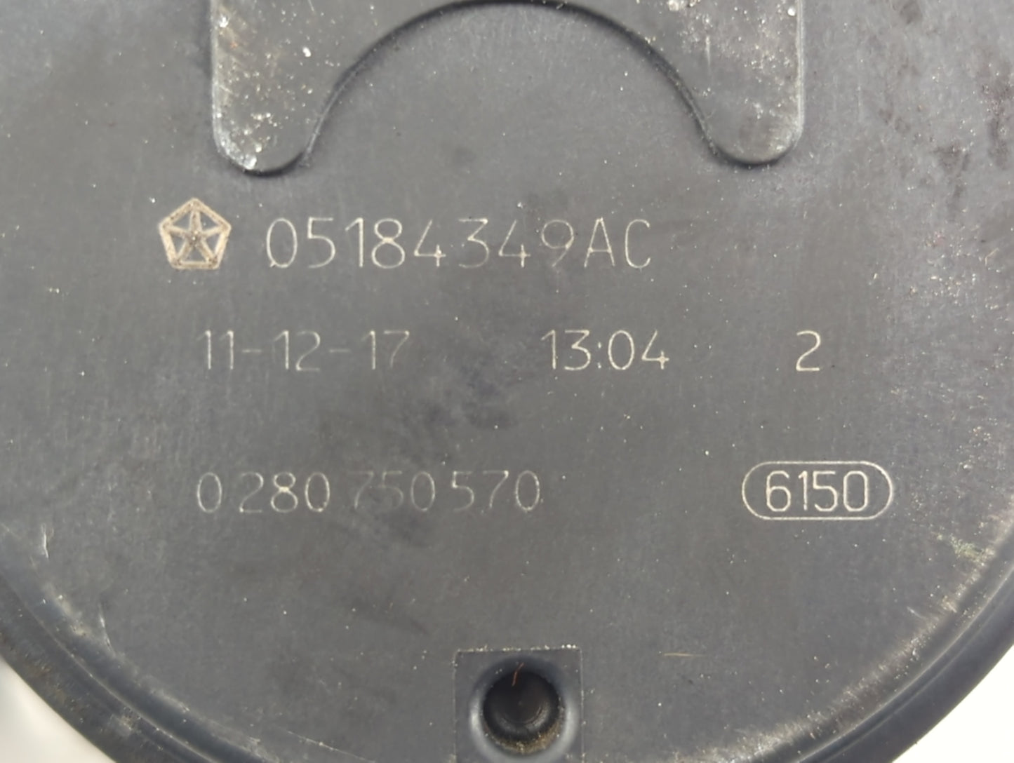 2011-2019 Dodge Journey Throttle Body P/N:0 280 750 570 05184349AC Fits OEM Used Auto Parts - Oemusedautoparts1.com