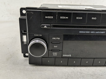 2012 Dodge Ram 1500 Radio AM FM Cd Player Receiver Replacement P/N:P05091164AA Fits Fits 2013 2014 OEM Used Auto Parts