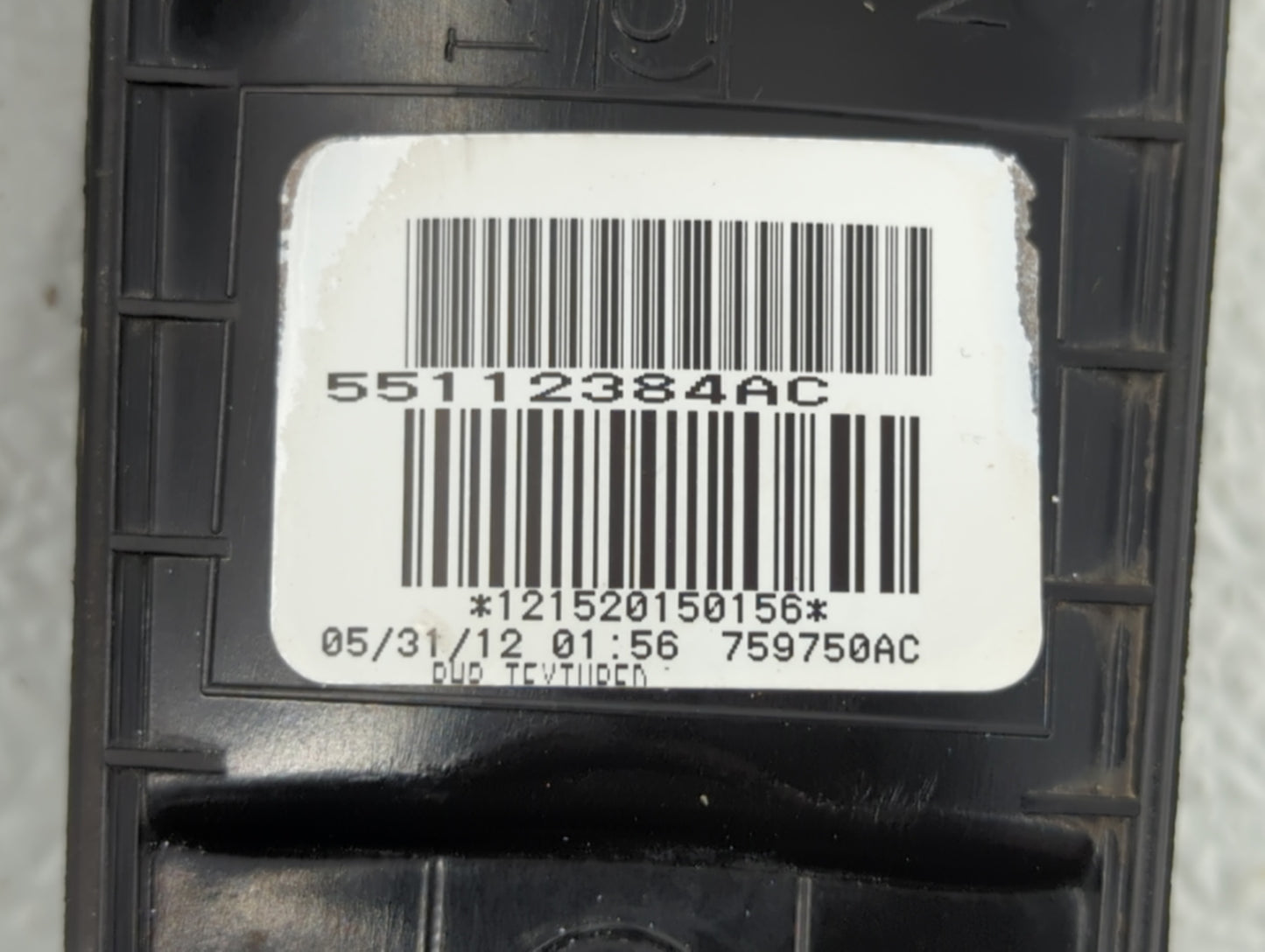 2012 Dodge Ram 1500 Passenger Rear Right Door Handle Exterior Assembly - Oemusedautoparts1.com