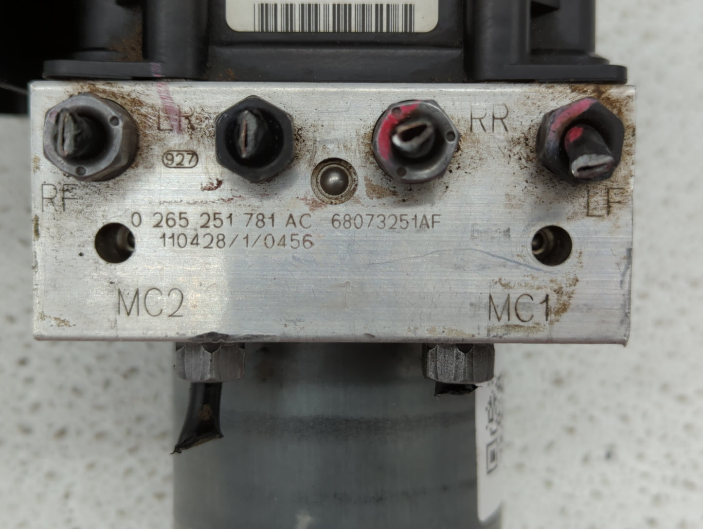 2012-2013 Fiat 500 ABS Pump Control Module Replacement P/N:68073251AH P68249079AA, 68073251AI, 68073251AG Fits Fits 2012 201
