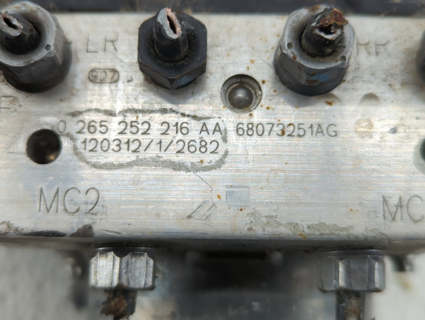 2012-2017 Fiat 500 ABS Pump Control Module Replacement P/N:P68073251AG P68073251AH Fits Fits 2012 2013 2014 2015 2016 2017 O