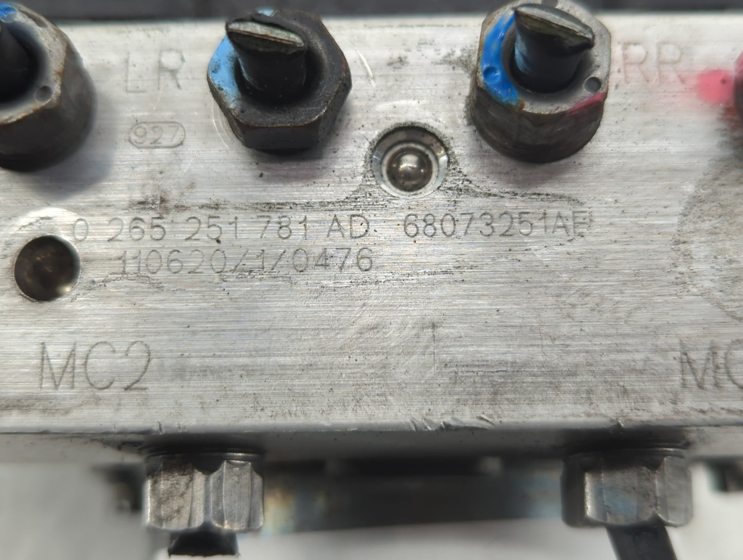 2012-2017 Fiat 500 ABS Pump Control Module Replacement P/N:68073251AF Fits Fits 2012 2013 2014 2015 2016 2017 OEM Used Auto