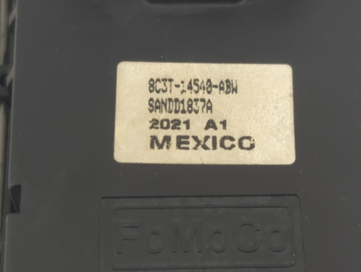2012 Ford E350 Master Power Window Switch Replacement Driver Side Left P/N:8C3T-14540-ABW Fits OEM Used Auto Parts - Oemused