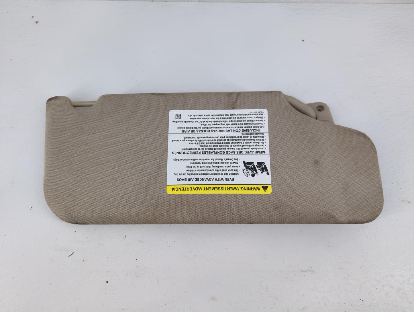 2011-2014 Ford Edge Sun Visor Shade Replacement Driver Left Mirror Fits Fits 2011 2012 2013 2014 OEM Used Auto Parts - Oemus