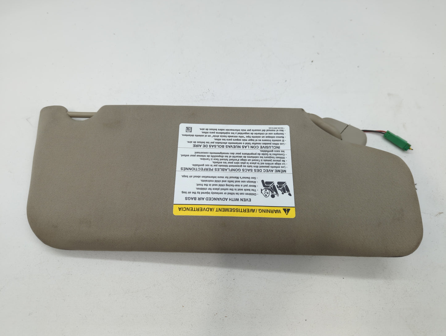 2011-2014 Ford Edge Sun Visor Shade Replacement Driver Left Mirror Fits Fits 2011 2012 2013 2014 OEM Used Auto Parts - Oemus