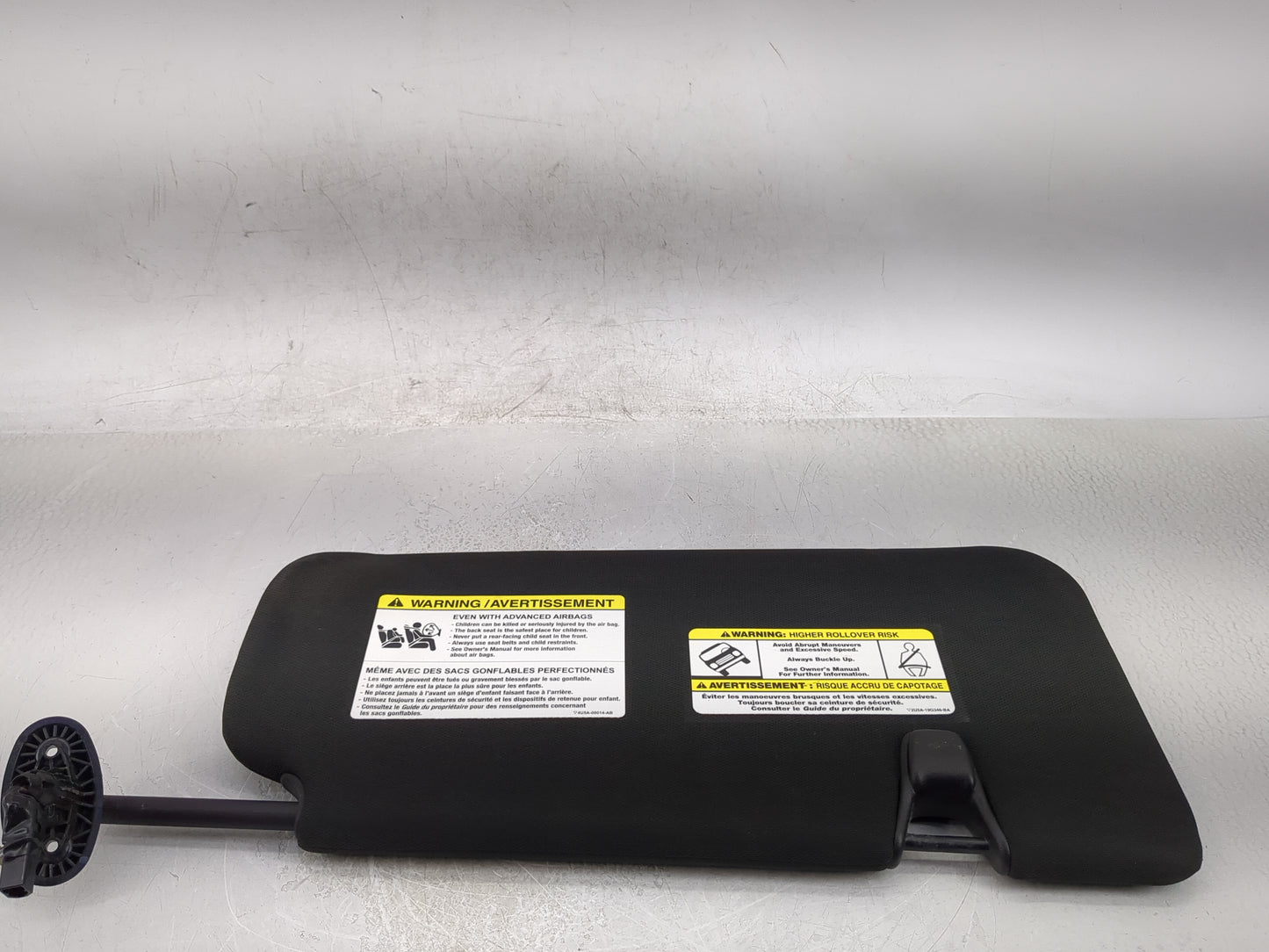 2010-2012 Ford Escape Sun Visor Shade Replacement Passenger Right Mirror Fits Fits 2010 2011 2012 OEM Used Auto Parts - Oemu