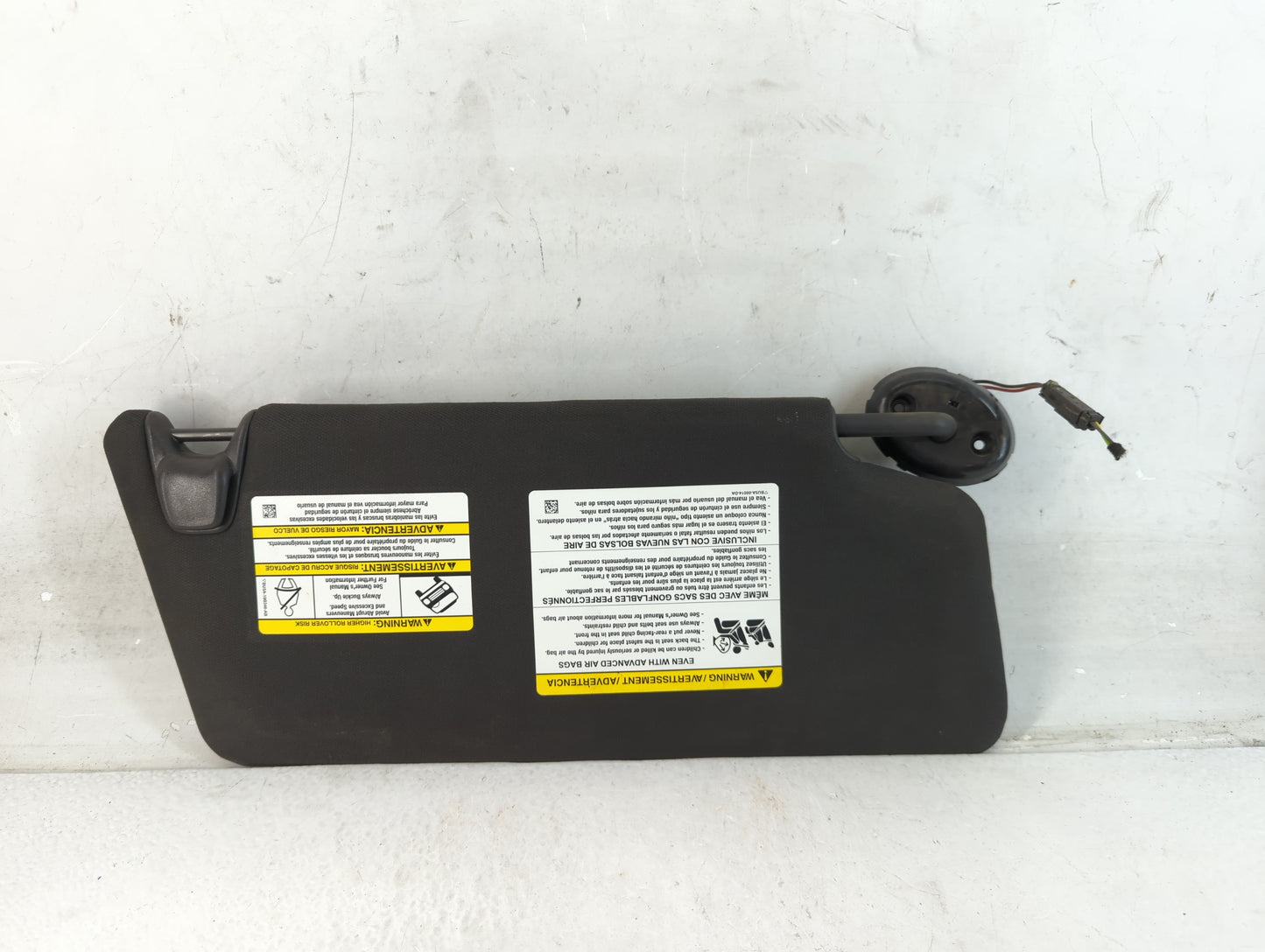 2011-2015 Ford Explorer Sun Visor Shade Replacement Driver Left Mirror Fits Fits 2011 2012 2013 2014 2015 OEM Used Auto Part
