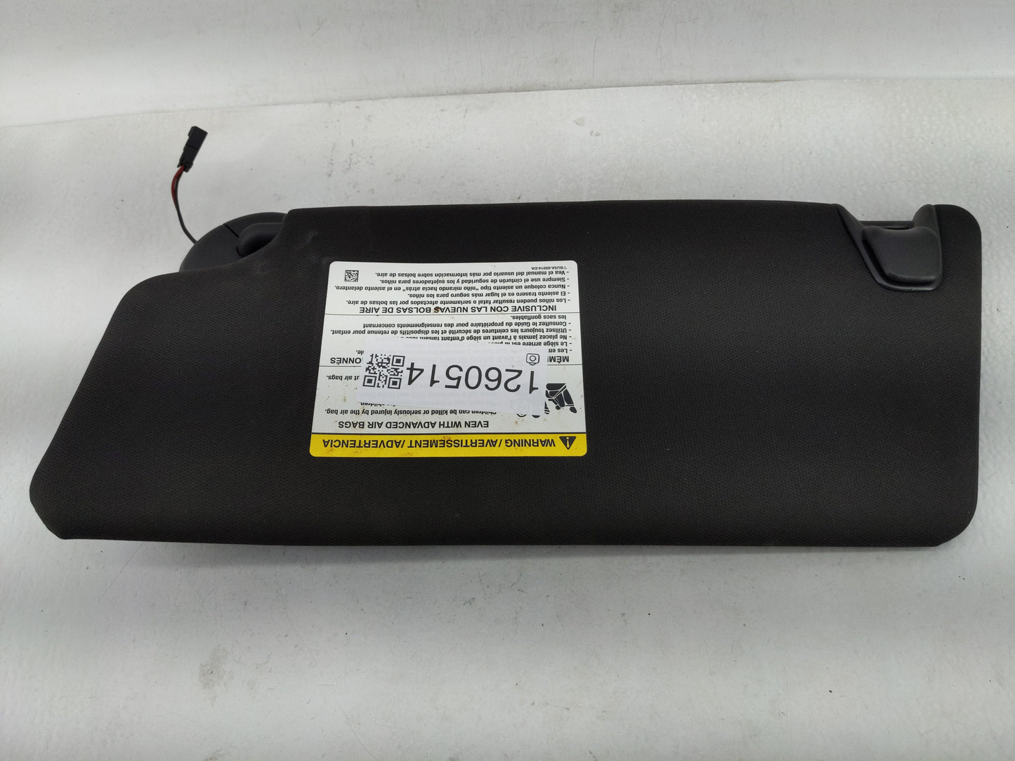 2011-2015 Ford Explorer Sun Visor Shade Replacement Passenger Right Mirror Fits Fits 2011 2012 2013 2014 2015 OEM Used Auto