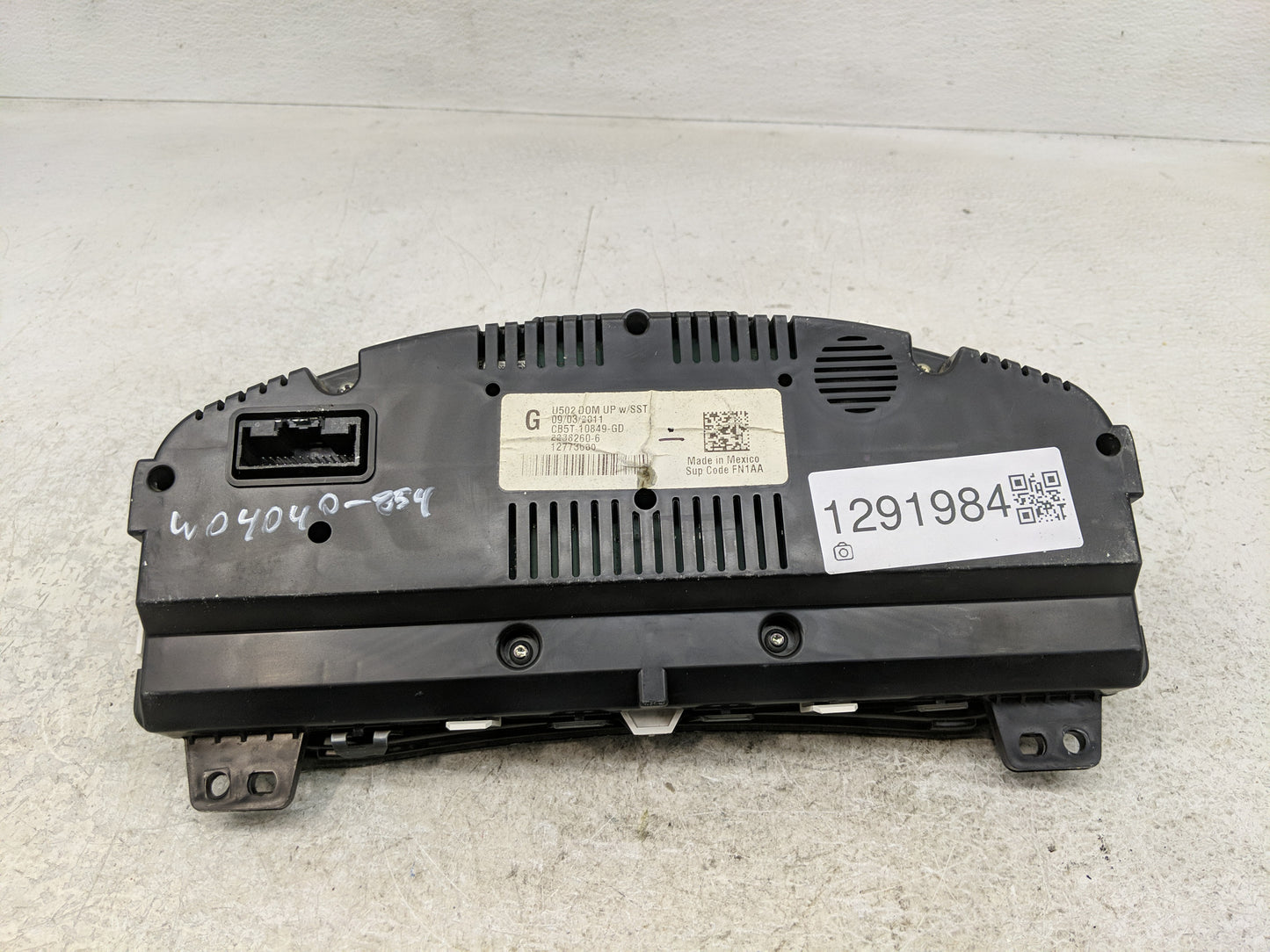 2012 Ford Explorer Instrument Cluster Speedometer Gauges P/N:CB5T-10849-GF Fits OEM Used Auto Parts - Oemusedautoparts1.com